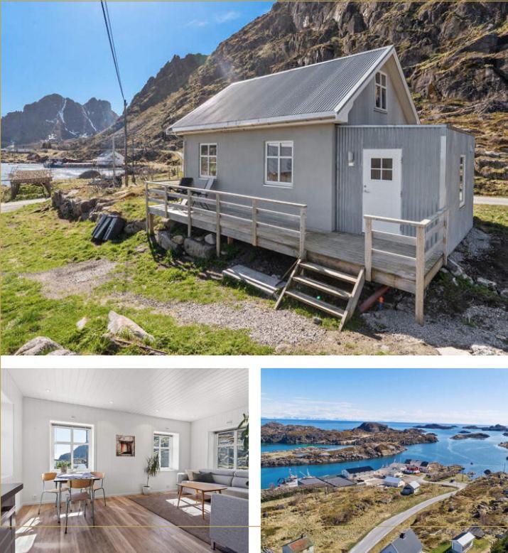 Ragnahuset - Koselig Minihus I Fiskevaer Villa Sennesvik Exterior photo