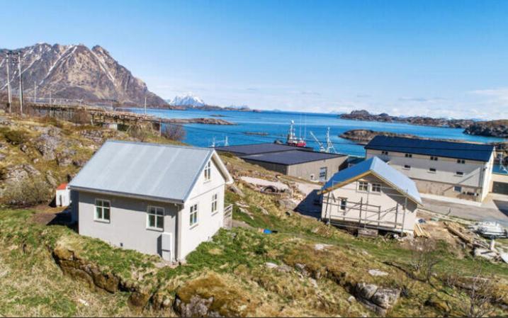 Ragnahuset - Koselig Minihus I Fiskevaer Villa Sennesvik Exterior photo